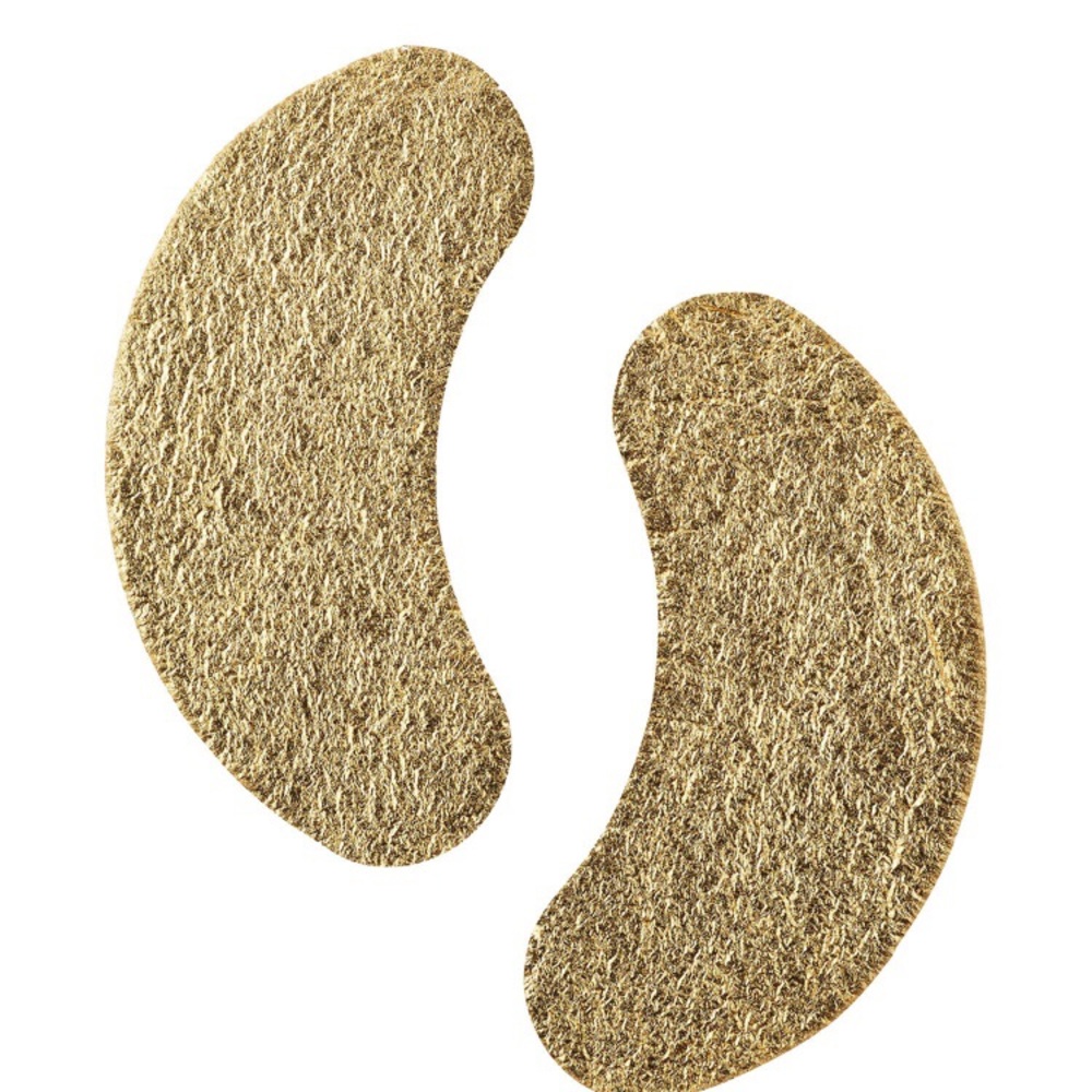 WANDER BEAUTY BAGGAGE CLAIM GOLD EYE MASKS